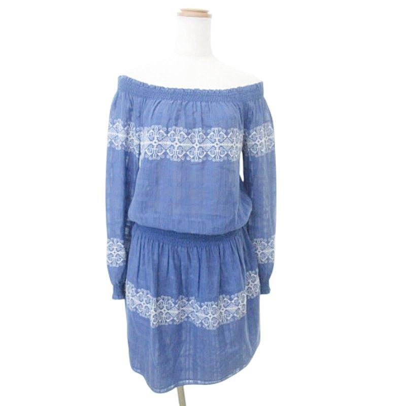 TORY BURCH（トリーバーチ） オフショルダー ワンピース ミニ丈
