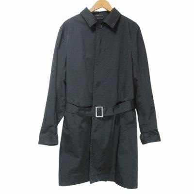 セオリー　ベルト付きコート theory（セオリー） ロング コート ナイロン 比翼 ライナー 付き