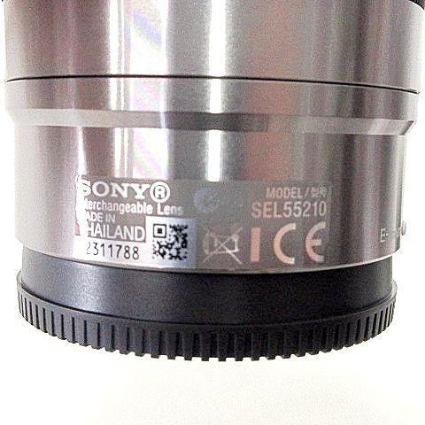 未使用品 ソニー SEL55210 デジタル一眼カメラα Eマウント 交換用 望遠