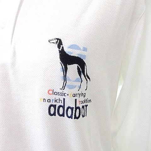 adabat（アダバット） 未使用品 タグ付き 長袖 ポロシャツ ゴルフ