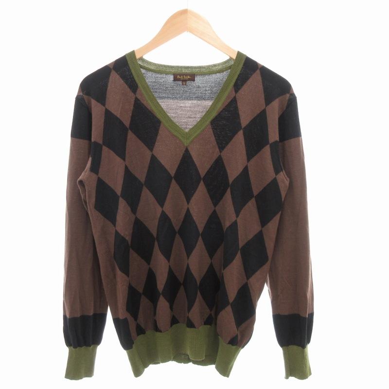 Paul Smith（ポール・スミス） ニット セーター Vネック プルオーバー 