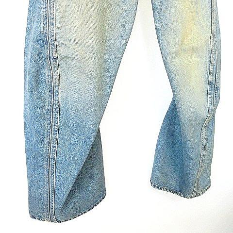 NVRFRGT ネヴァーフォーゲット 美品 24SS 3D Twisted Wide Leg Jeans 