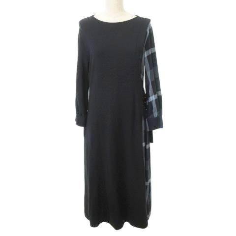 ブルーレーベルクレストブリッジ 美品 20AW 切替チェック