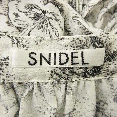 SNIDEL（スナイデル） SNIDEL 21SS バリエプリント プリーツ ブラウス