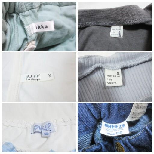 イッカ 他 130-140cm 6点セット おまとめ 女の子 子供服 ワンピース