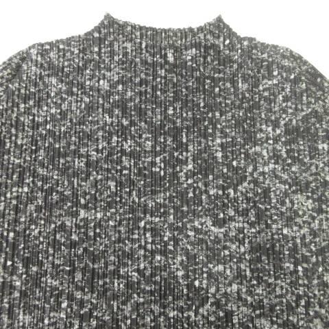 プリーツプリーズ PLEATS PLEASE 美品 PP83-JK181 半袖 カットソー 総