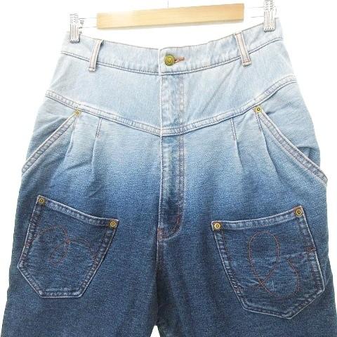 メルシーボークー mercibeaucoup 後ろ前 サルエル デニム パンツ