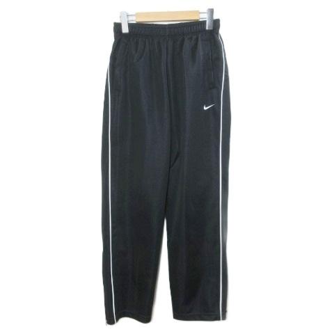 NIKE　セットアップ　トラックジャケット　パンツ　刺繍ロゴ　ブラック　Мサイズ NIKE セットアップ トラックジャケット パンツ 刺繍ロゴ