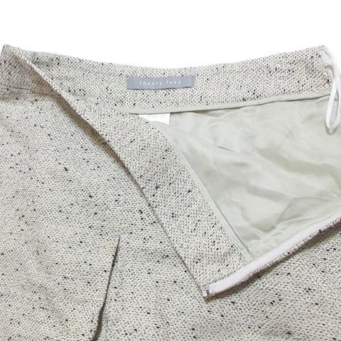 スカート 【新品】theory luxe Refined Pleats スカート 036