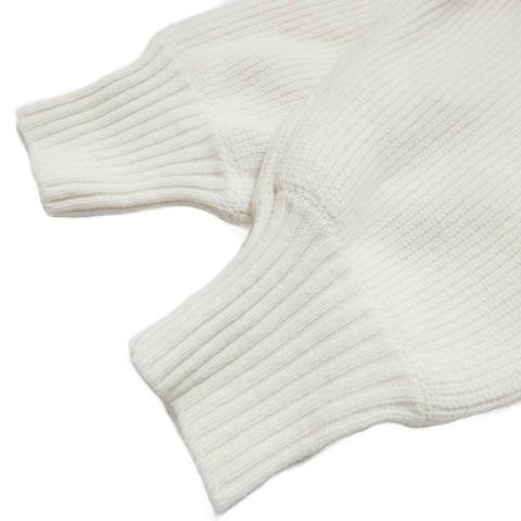 フレイアイディー 22AW ボタンレイヤードニットプルオーバー 2way