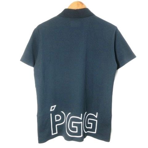 パーリーゲイツ PEARLY GATES PGG 美品 ポロシャツ 半袖 ゴルフウェア