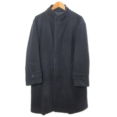五大陸 gotairiku コート ウール カシミヤ ミドル丈 スタンドカラー