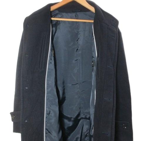 五大陸（gotairiku）コート ウール混紡 五大陸 gotairiku コート ウール カシミヤ ミドル丈 スタンドカラー