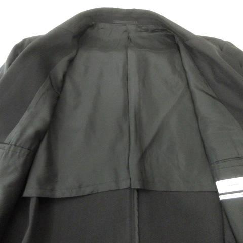 【中古】未使用品 グラフペーパー タグ付き GU251-20253 コンパクト ショルダー テーラードジャケット 2 L〜XL 黒 未使用品 グラフペーパー タグ付き GU251-20253 コンパクト ショルダー