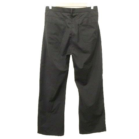 アンセルム ANCELLM ストレート パンツ 2 黒 ブラック メンズ