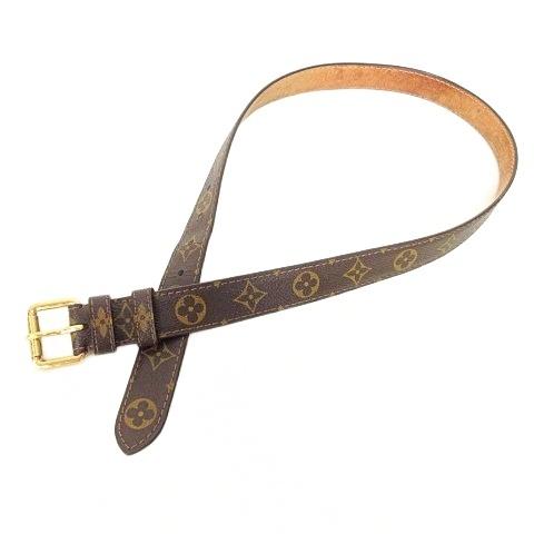 LOUIS VUITTON（ルイ・ヴィトン） モノグラム ベルト シングルピン