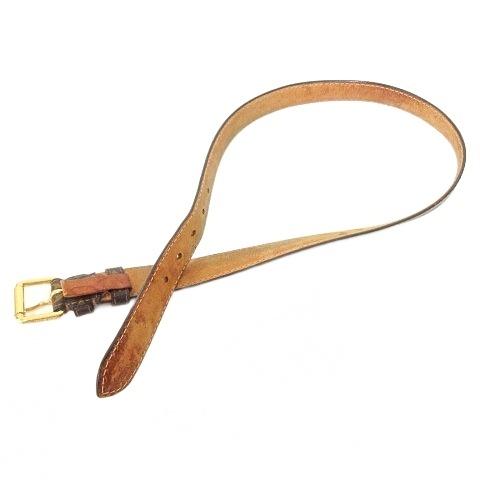 LOUIS VUITTON（ルイ・ヴィトン） モノグラム ベルト シングルピン