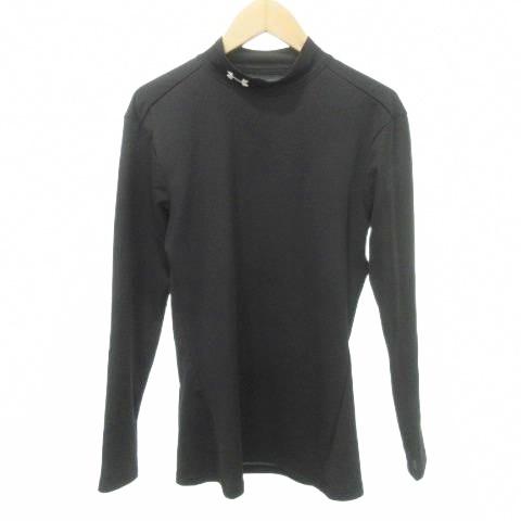 アンダーアーマー UNDER ARMOUR カットソー 長袖 ハイネック ロゴ