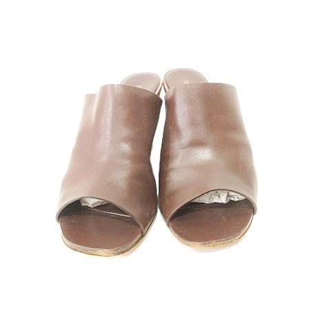 Sergio rossi（セルジオロッシ） ウェッジソール サンダル レザー 35