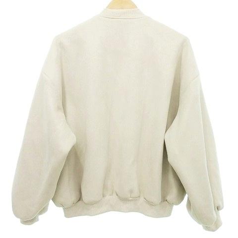 ZARA（ザラ） フェイクスエード ブルゾン 厚地 ジャケット XS ベージュ