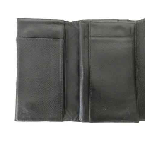 CHROME HEARTS（クロムハーツ） ウェーブ ウォレット 長財布 クロス