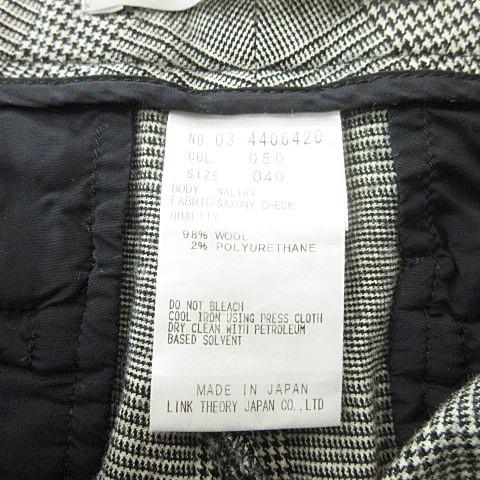 theory（セオリー） スラックス パンツ ウール 日本製 40 約Lサイズ