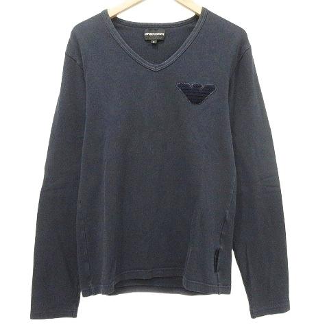 EMPORIO ARMANI エンポリオアルマーニ Vネック Tシャツ 長袖 ロンT