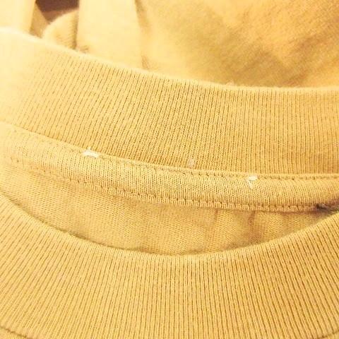 【中古】モンクレール ジーニアス 21AW フォジー Tシャツ 半袖 カットソー イタリア製 国内正規 ベージュ メンズ MONCLER（モンクレール） ジーニアス GENIUS 21AW フォジー Tシャツ