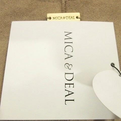未使用品 マイカ＆ディール MICA&DEAL タグ付き 24AW Vネック フェイク