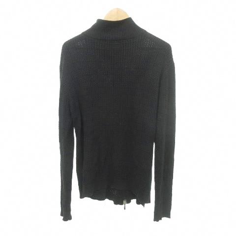 コムサメン COMME CA MEN 美品 ニット カーディガン ジップアップ L 