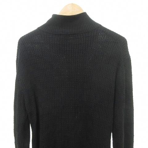 コムサメン COMME CA MEN 美品 ニット カーディガン ジップアップ L 