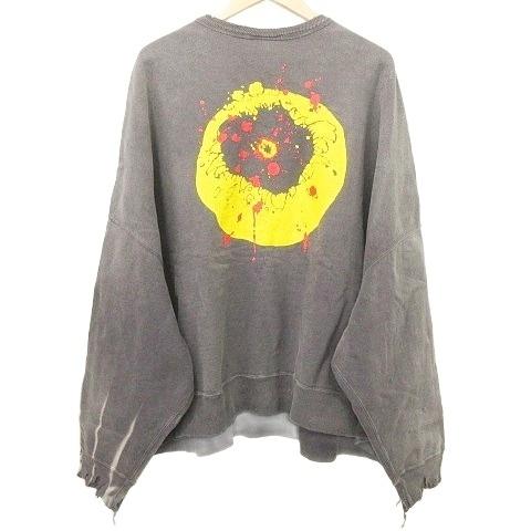 セントマイケル SAINTMICHAEL 24AW CP_CREW SWT/SMILE SM-YS1-0000-C06