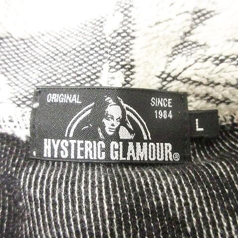 HYSTERIC GLAMOUR ヒステリックグラマー 総柄 ジャガード パーカー