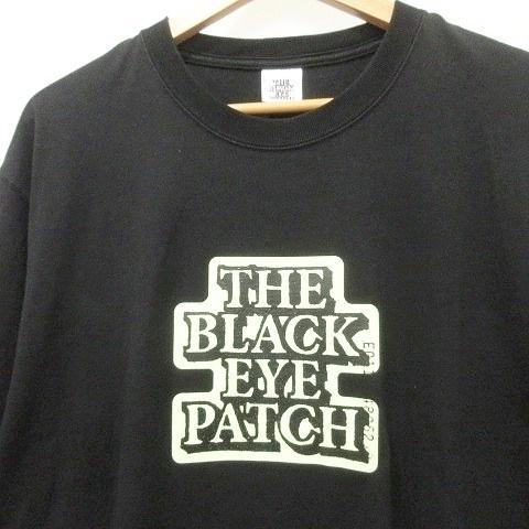 ブラックアイパッチ THE BLACK EYE PATCH ロゴ Tシャツ 半袖 クルー