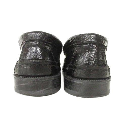 ケンフォード KENFORD ペイズリー エンボス ローファー EMBOSSED