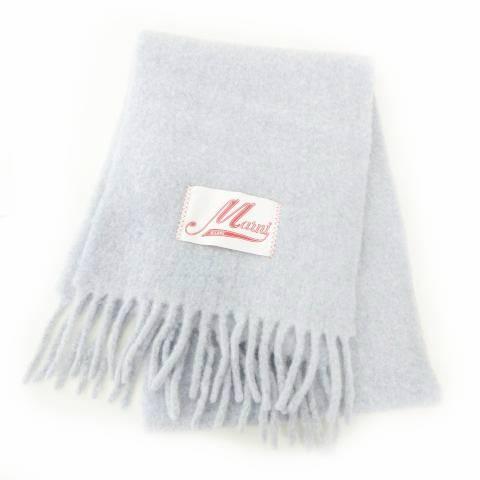 美品　MARNI アルパカ　マフラー MARNI（マルニ） 美品 アルパカ マフラー フリル イタリア製 厚手