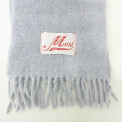 MARNI（マルニ） 美品 アルパカ マフラー フリル イタリア製 厚手