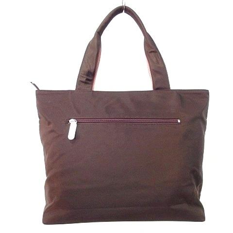 Kitamura（キタムラ） トートバッグ ナイロン A4サイズ収納可能 茶
