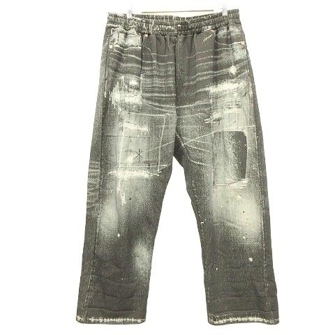 サプール SAPEur 美品 Lot.5550XX SWEAT PANTS デニム転写 スウェット