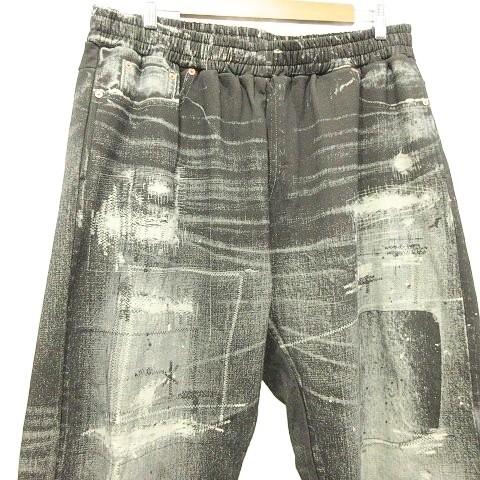 サプール SAPEur 美品 Lot.5550XX SWEAT PANTS デニム転写 スウェット