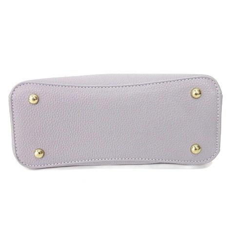 D.KELLY 2WAY トートバッグ ショルダー未使用 フェイクレザー グレー系