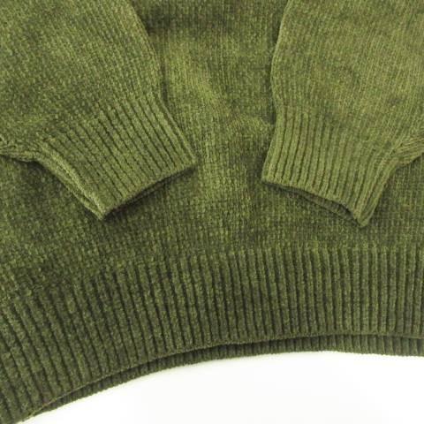 未使用品 ドルチェ スポーツ タグ付き ニット セーター ロゴ クルー