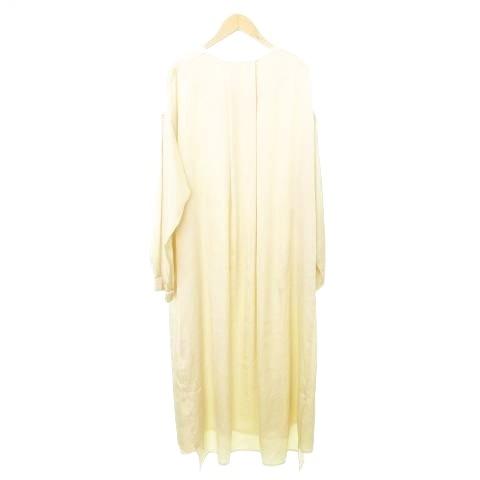 ジェラートピケ gelato pique 美品 サテン ワンピース ロング ワン