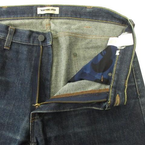 A BATHING APE（アベイシングエイプ） デニム ジーンズ パンツ無地