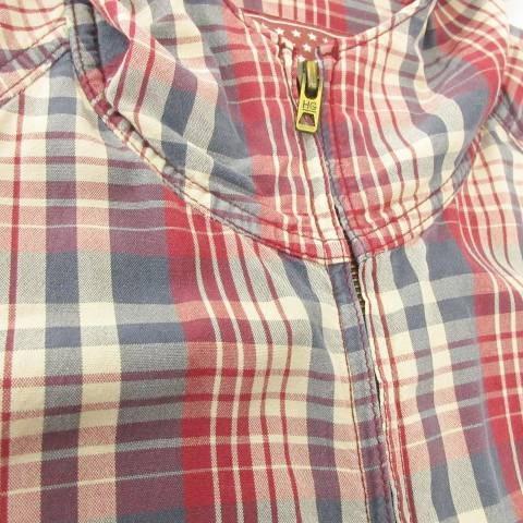 HYSTERIC GLAMOUR（ヒステリックグラマー） チェック ジップアップ