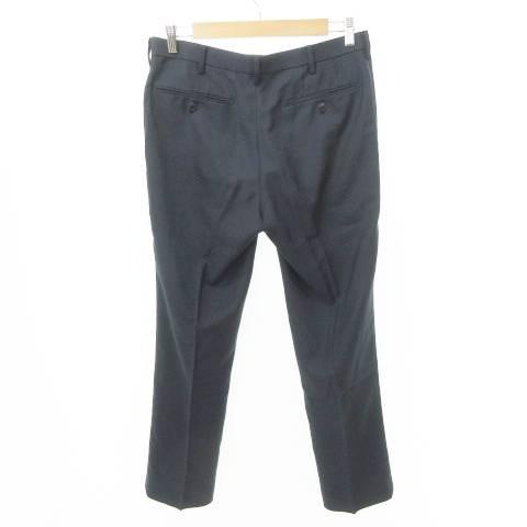 ユニクロ（UNIQLO） パンツ スラックス 無地 センタープレス 薄手 L