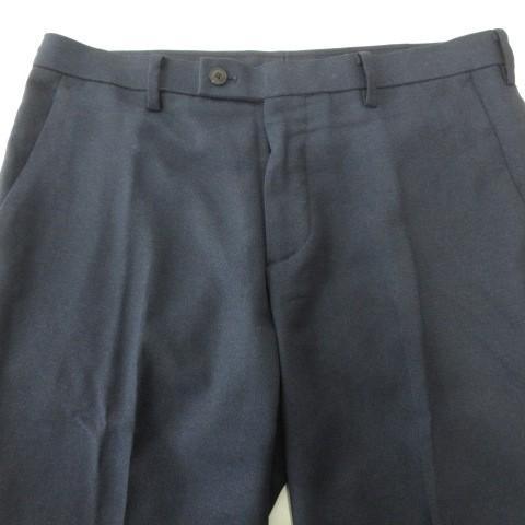 ユニクロ（UNIQLO） パンツ スラックス 無地 センタープレス 薄手 L