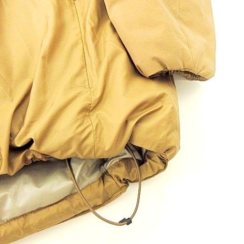 サンドウォーター SANDWARTERR 美品 ORGANIZED HOODED PUFF BLOUSON フーデッド パフ ブルゾン ジャケット 1 S相当 ベージュ メンズ_4