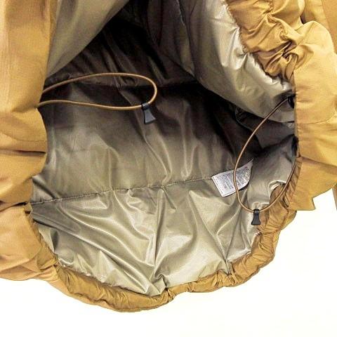 サンドウォーター SANDWARTERR 美品 ORGANIZED HOODED PUFF BLOUSON フーデッド パフ ブルゾン ジャケット 1 S相当 ベージュ メンズ_5