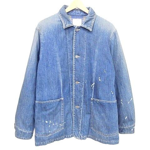 未使用品 ビズビム VISVIM 25FW SS COVERALL DOWN DMGD INDIGO ダウン